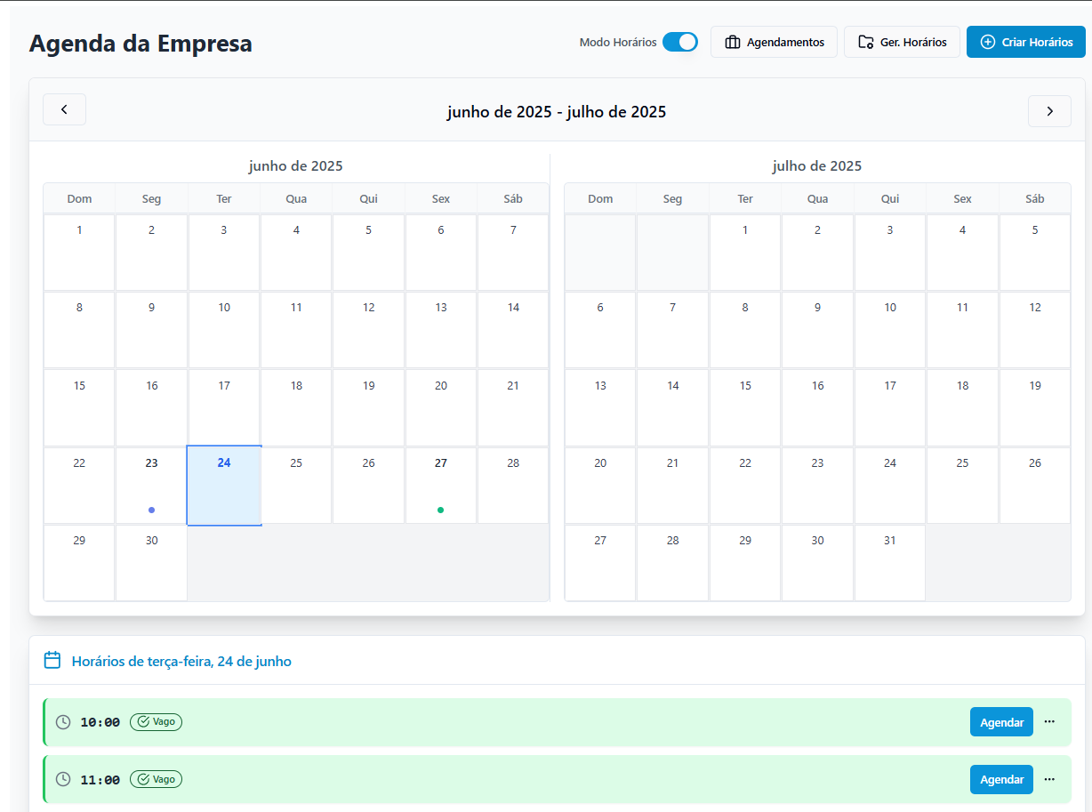 Agenda Online Imagem 3