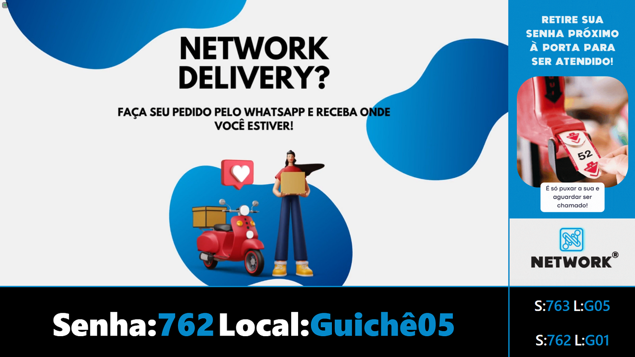 Tela da TV NetSenhas